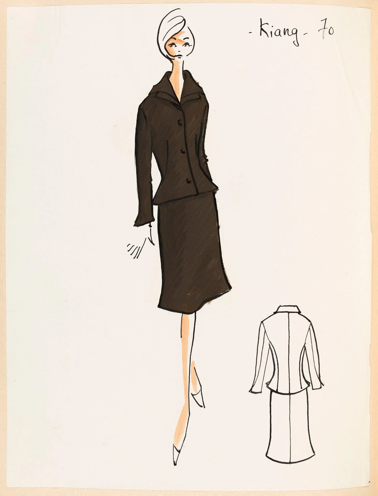 Kiang, by Carven, 1959