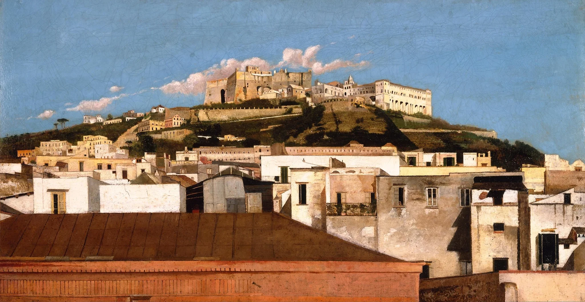 A View of Certosa di San Martino with the Castel Sant' Elmo, Naples.