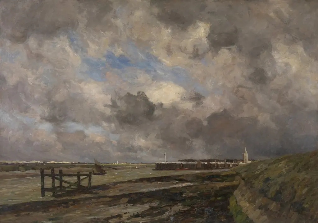 Showery Weather in Nieuwpoort