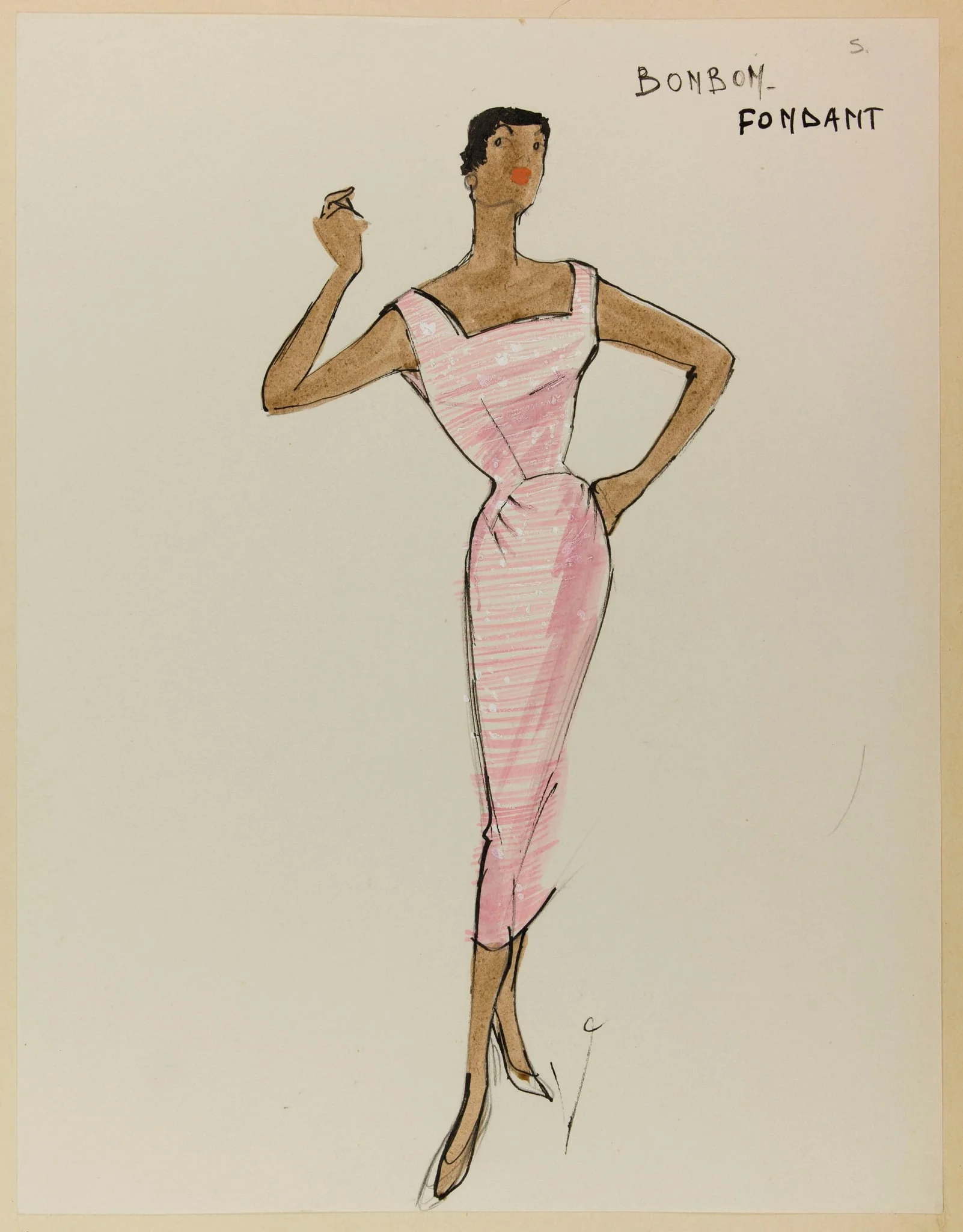 Bonbon fondant, by Marie-Louise Carven, 1953