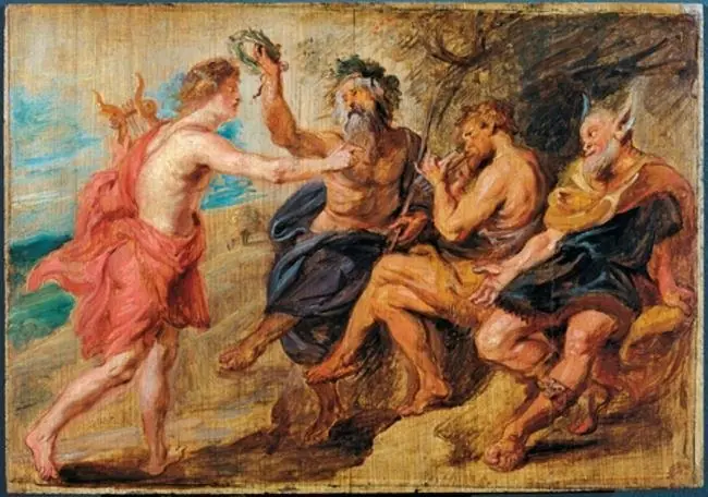 Apollo as Victor over Pan (sketch for the Torre de la Parada)