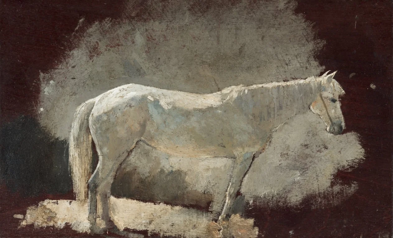 White Mare, by Winslow Homer, unspecified, 1868
