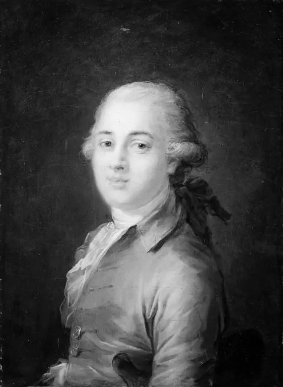 Portrait of Louis XVIII, when comte de Provence ?