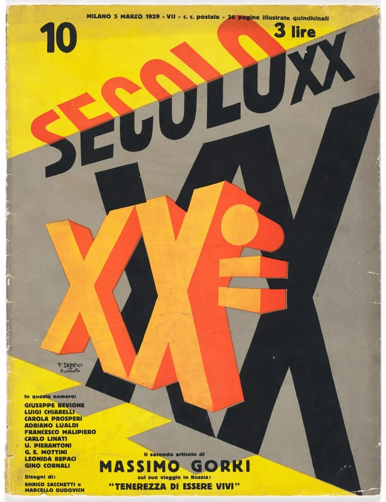 Untitled, by Fortunato Depero, 1929