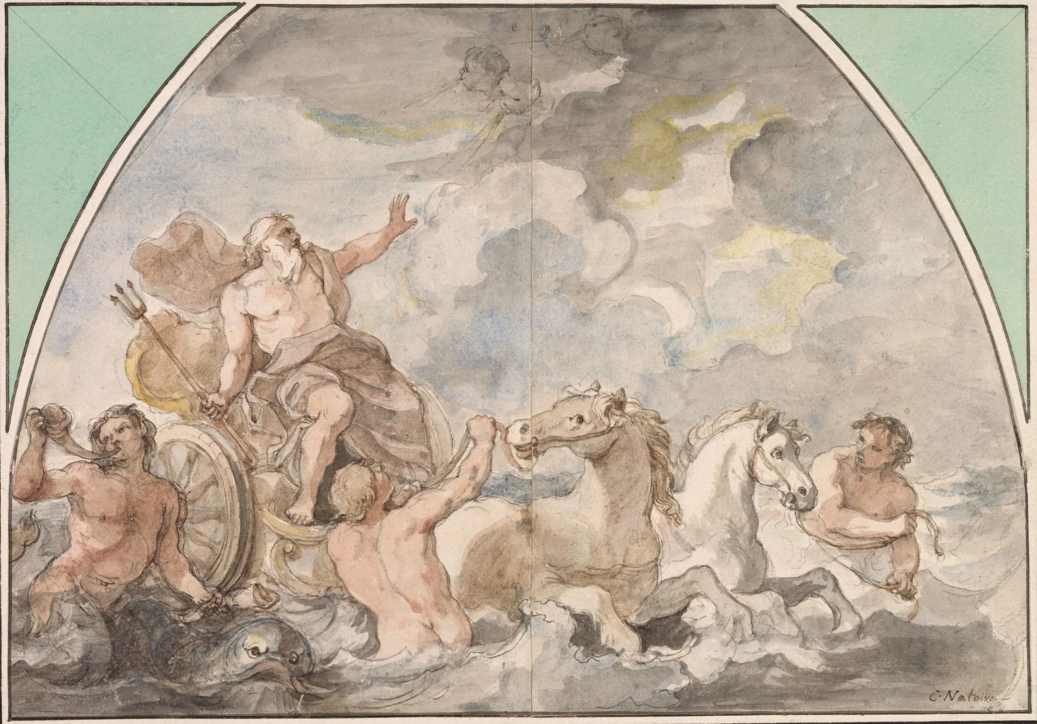 The Triumph of Neptune, by Charles-Joseph Natoire, 1766