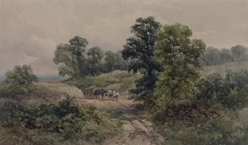 Near Benhill Wood, Sutton, Surrey