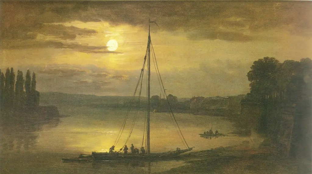 View of the Elbe near the Brühlsche Terrasse