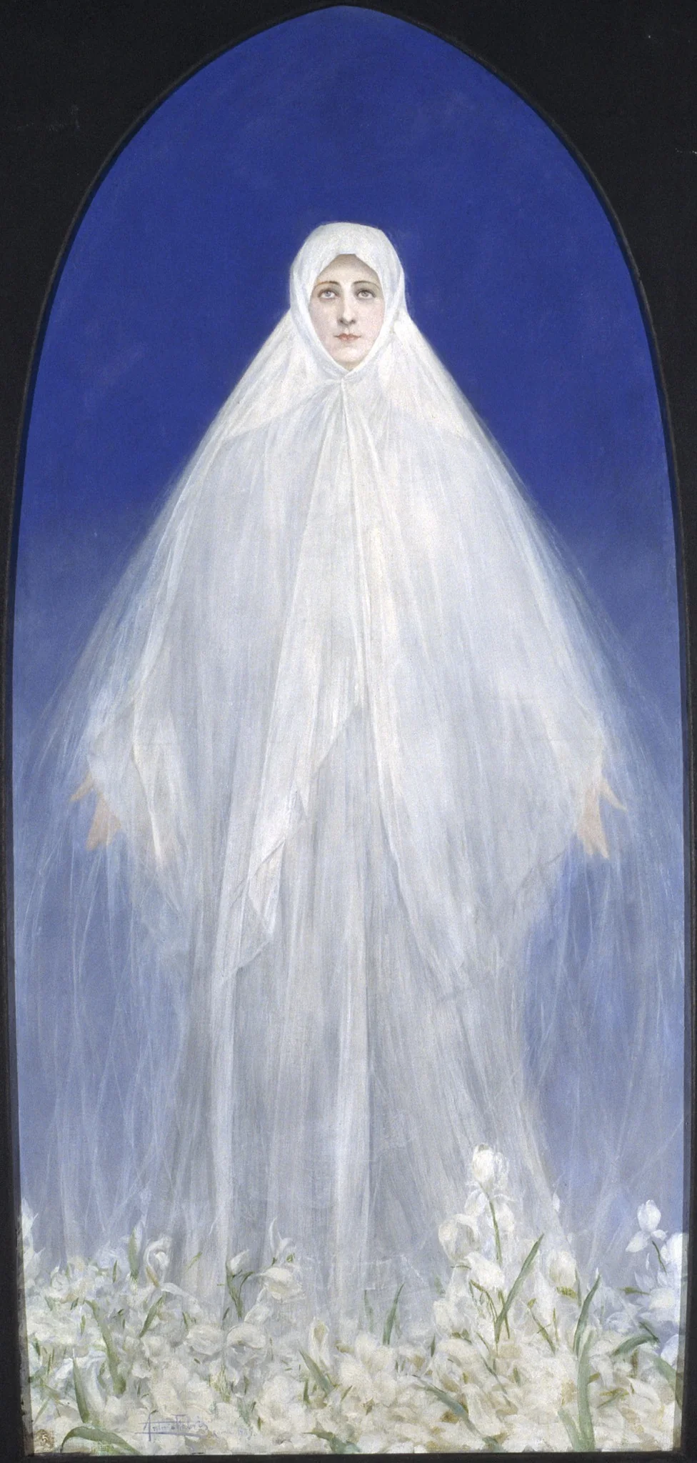 Purity, by Antonio Fabrés, oil, 1925