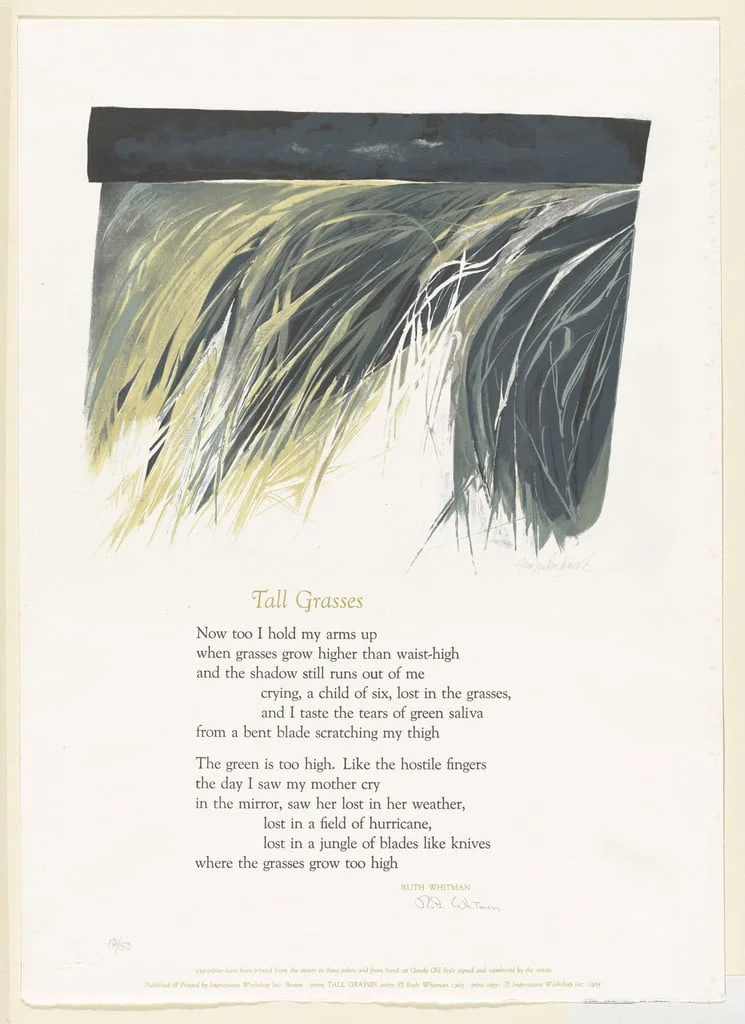 Untitled, by George Lockwood, ink, 1965