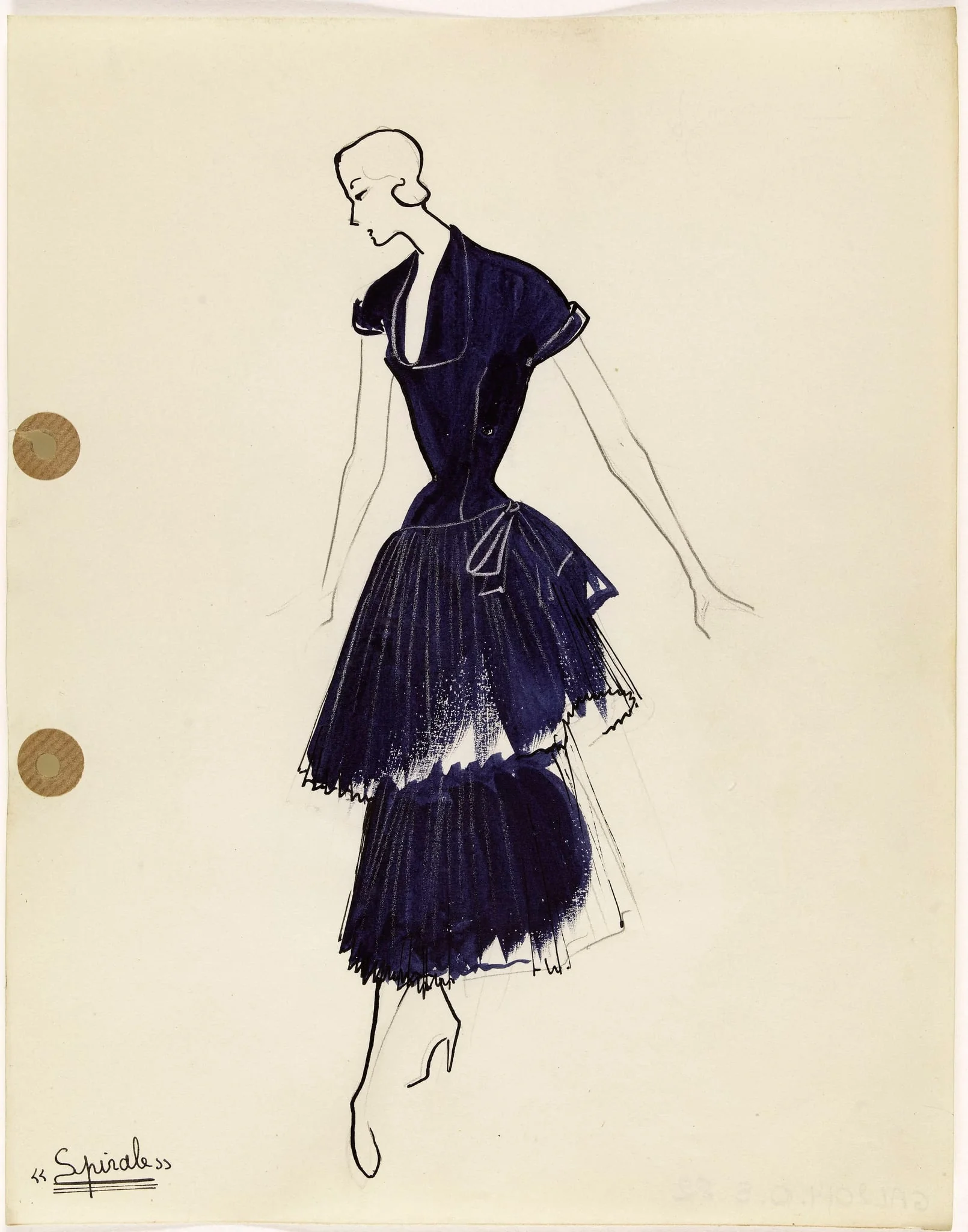 'Spirale', by Marie-Louise Carven, 1949