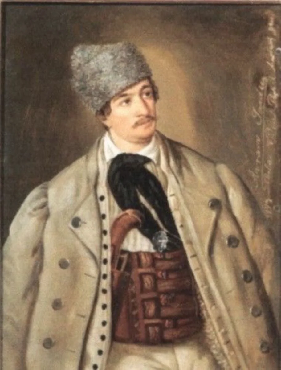 Portretul lui Avram Iancu, by Barbu Iscovescu, unspecified, 1849