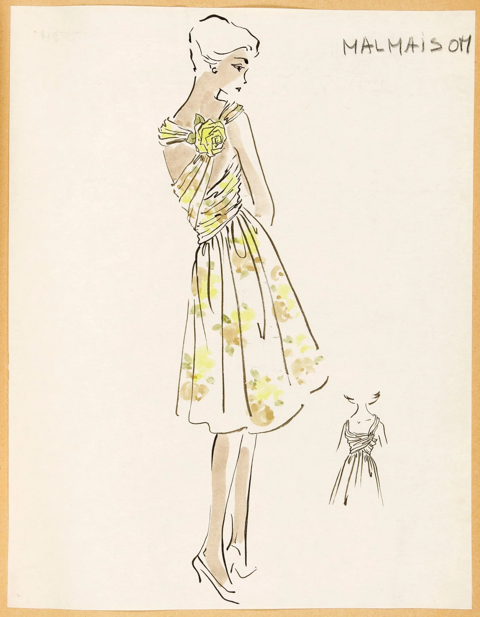 Malmaison, by Carven, 1957