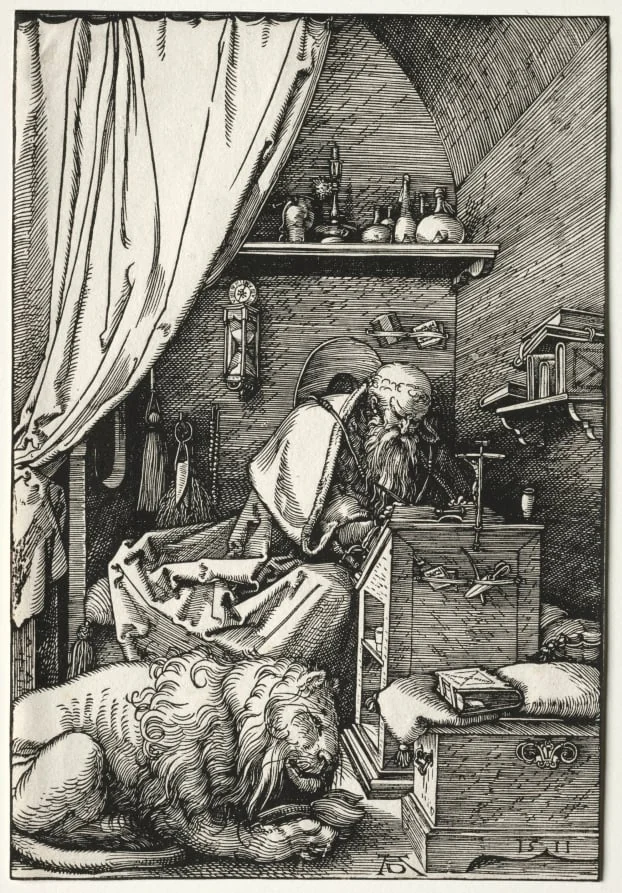 St. Jerome in His Cell, by Albrecht Dürer, 1511