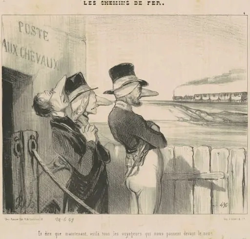 Et ... Voila ...Les voyageurs qui nous passent devant le nez!