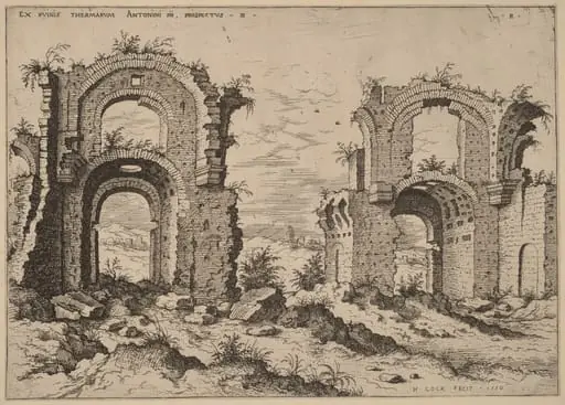 Second View of the Baths of Diocletian