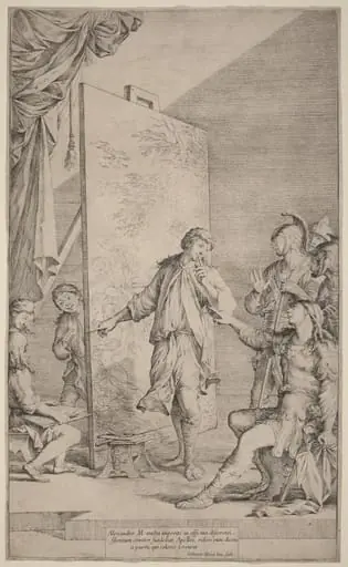 Alexander in the Studio of Apelles