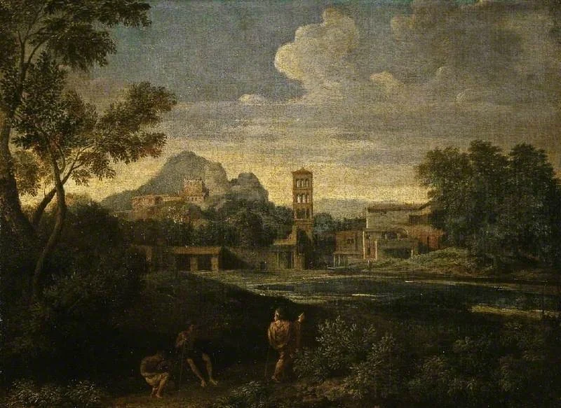 Landscape with figures