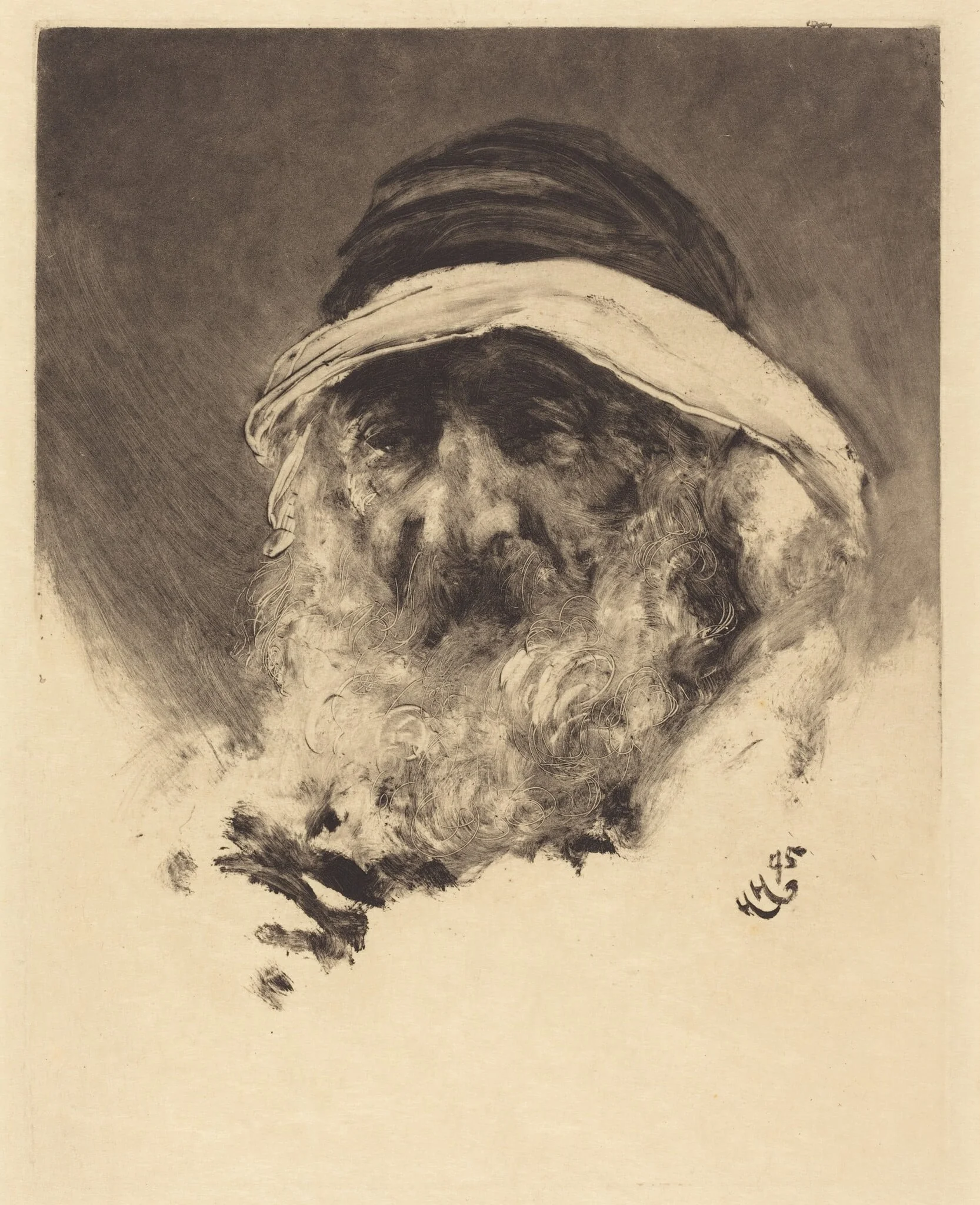 Study of an Arab Head