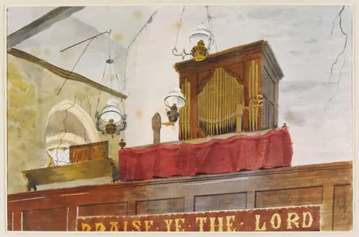 The Organ Loft, Church of SS. Peter and Paul, Little Saling