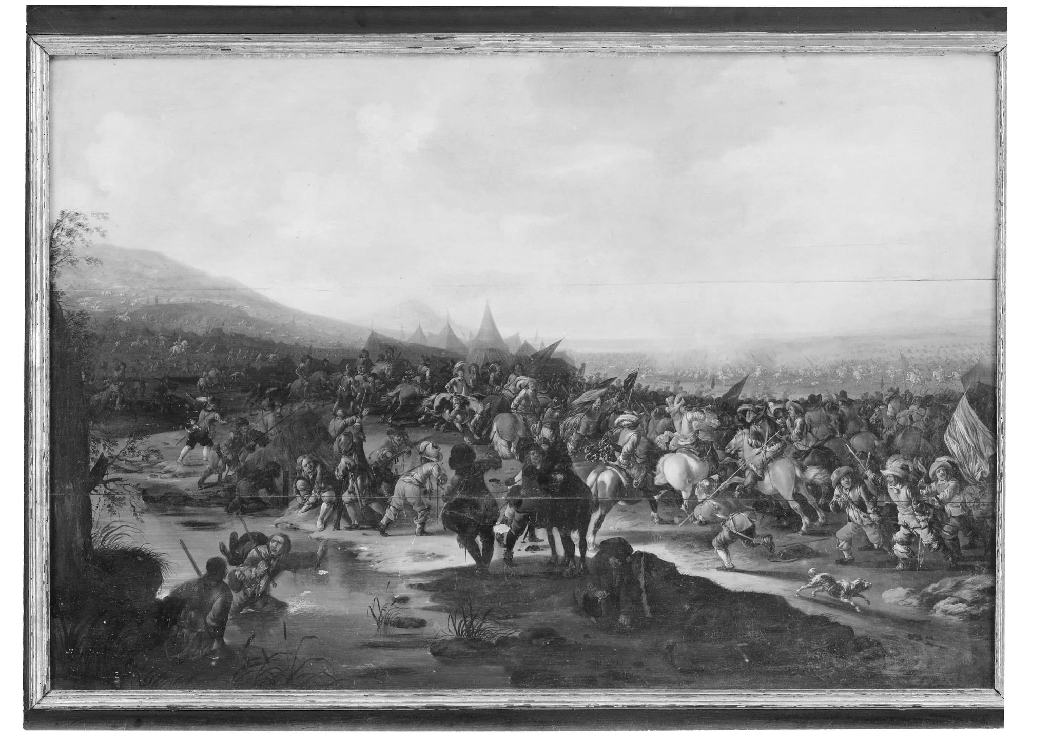 Battle Piece, by Unknown, 1657