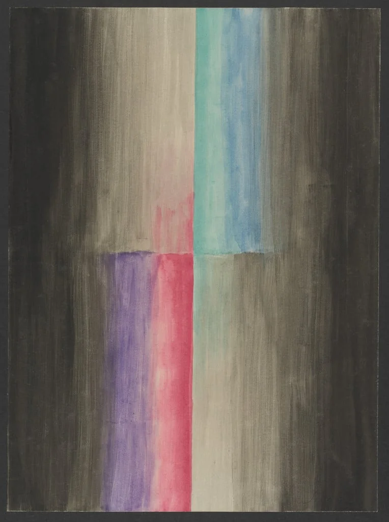 Untitled, by Léopold Survage, watercolor, 1913