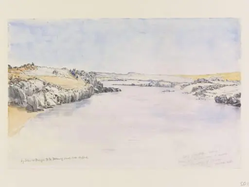 First Cataract of the Nile, looking south