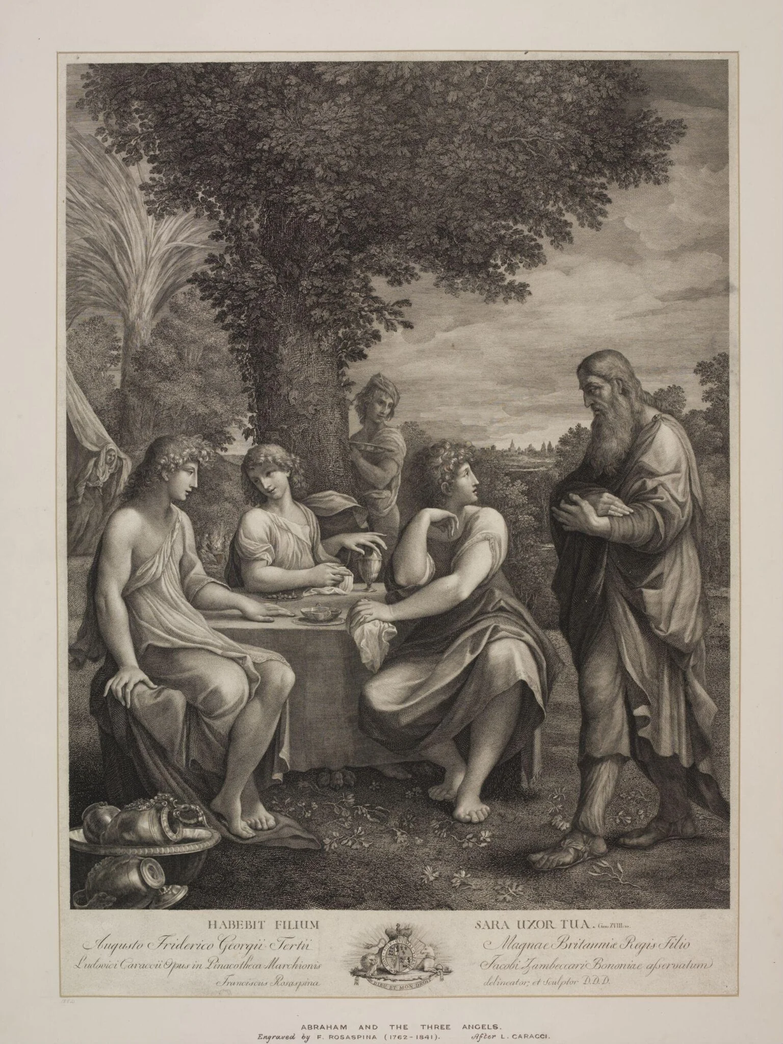 Untitled, by Francesco Rosaspina, 1850