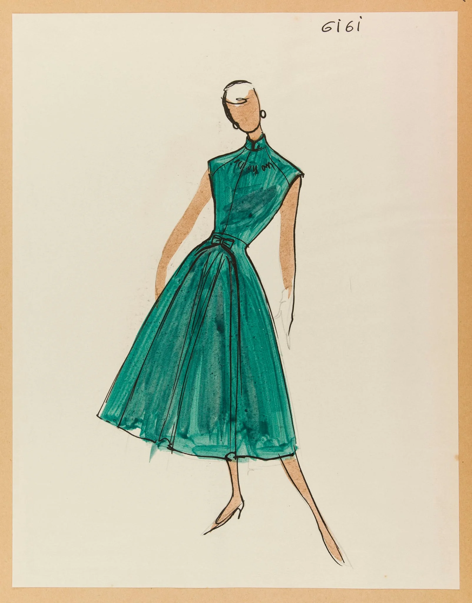 Gigi, by Marie-Louise Carven, 1955