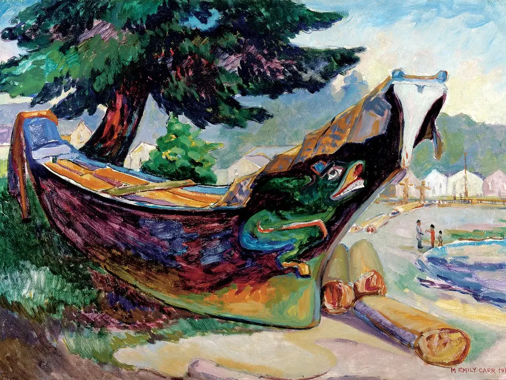 Indian War Canoe