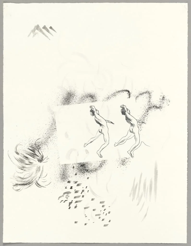 Untitled, by Nick Mauss, ink, 2004