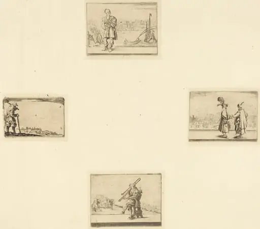 Sheet of Etchings