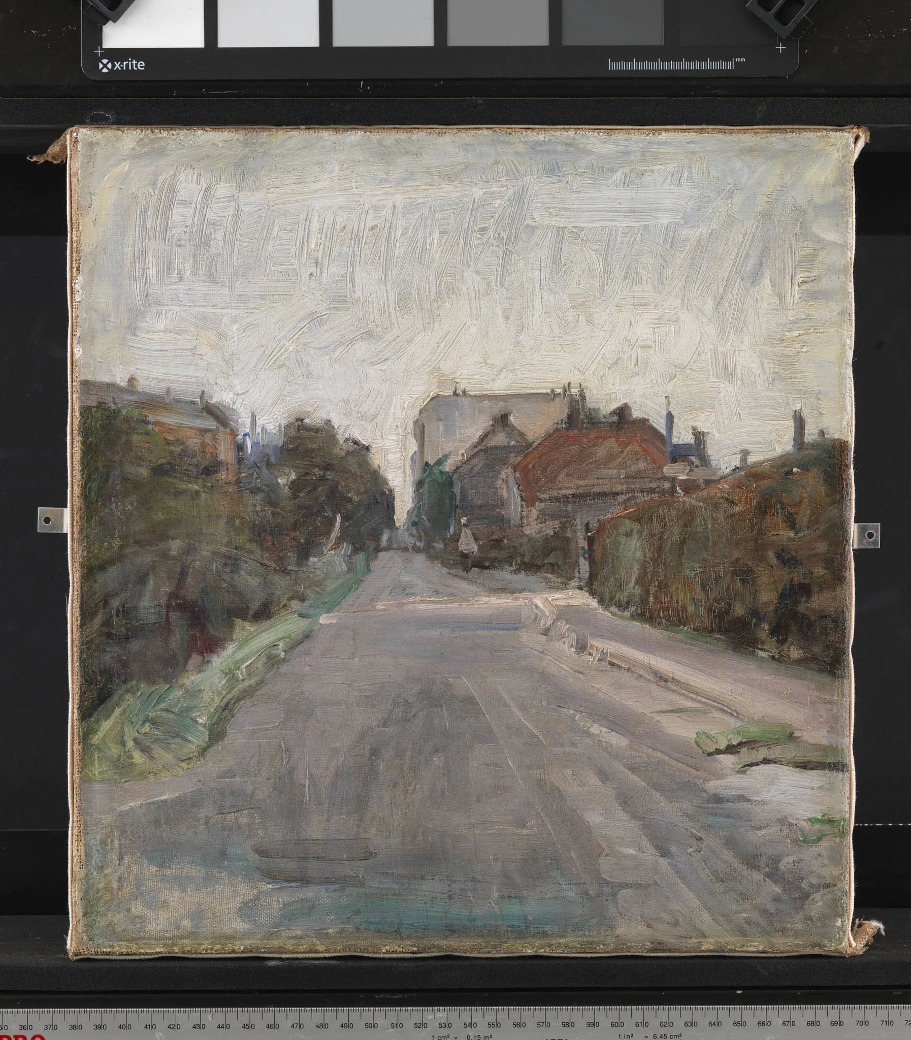 Gade. Udkanten af København, by Unknown, 1898