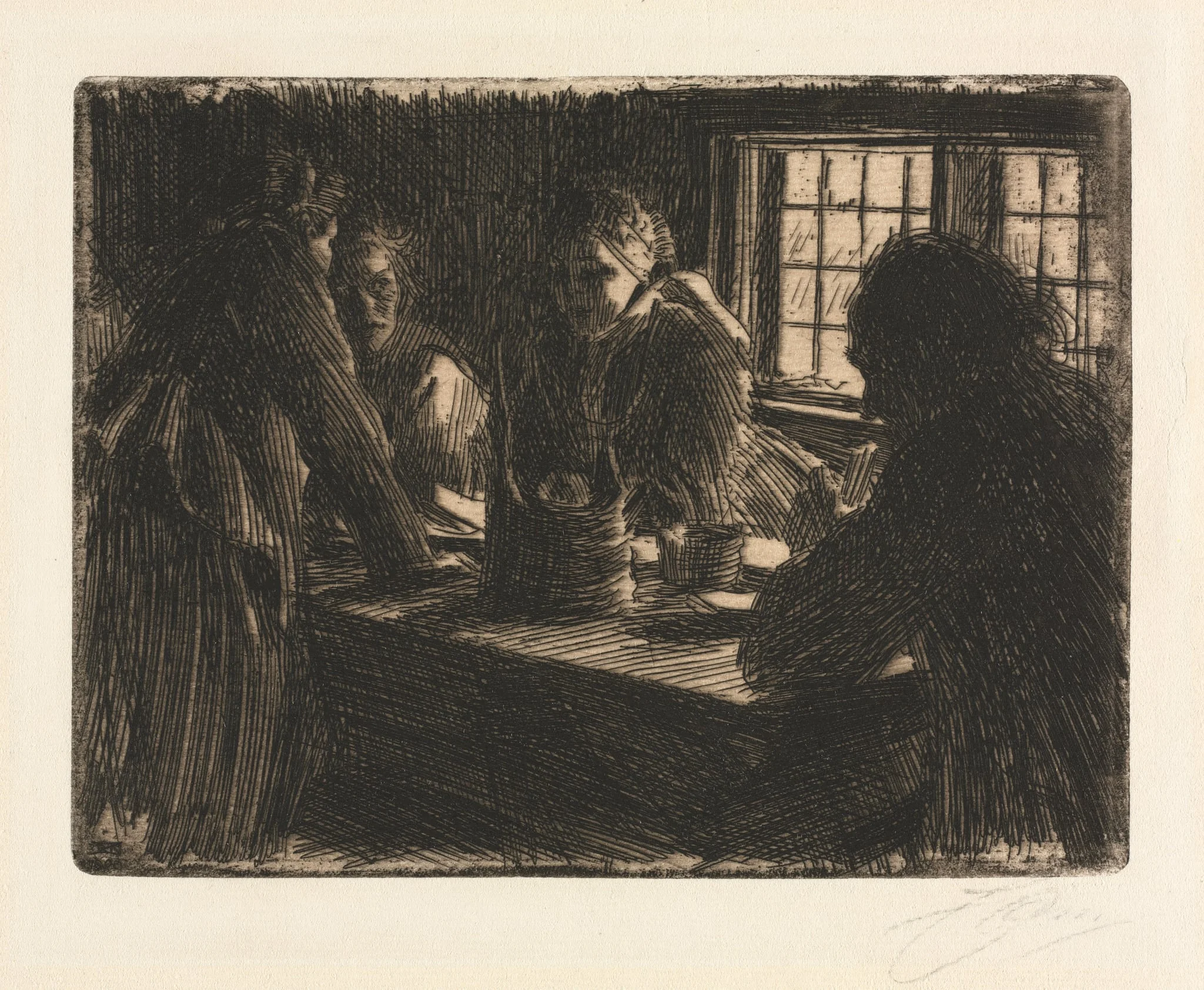 The Bride's Maid, by Anders Zorn, 1905