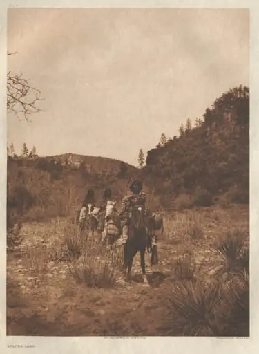 Portfolio I, Plate 4: Apache-Land