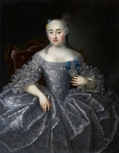 Porträt der Varvara Alexeevna Sheremeteva