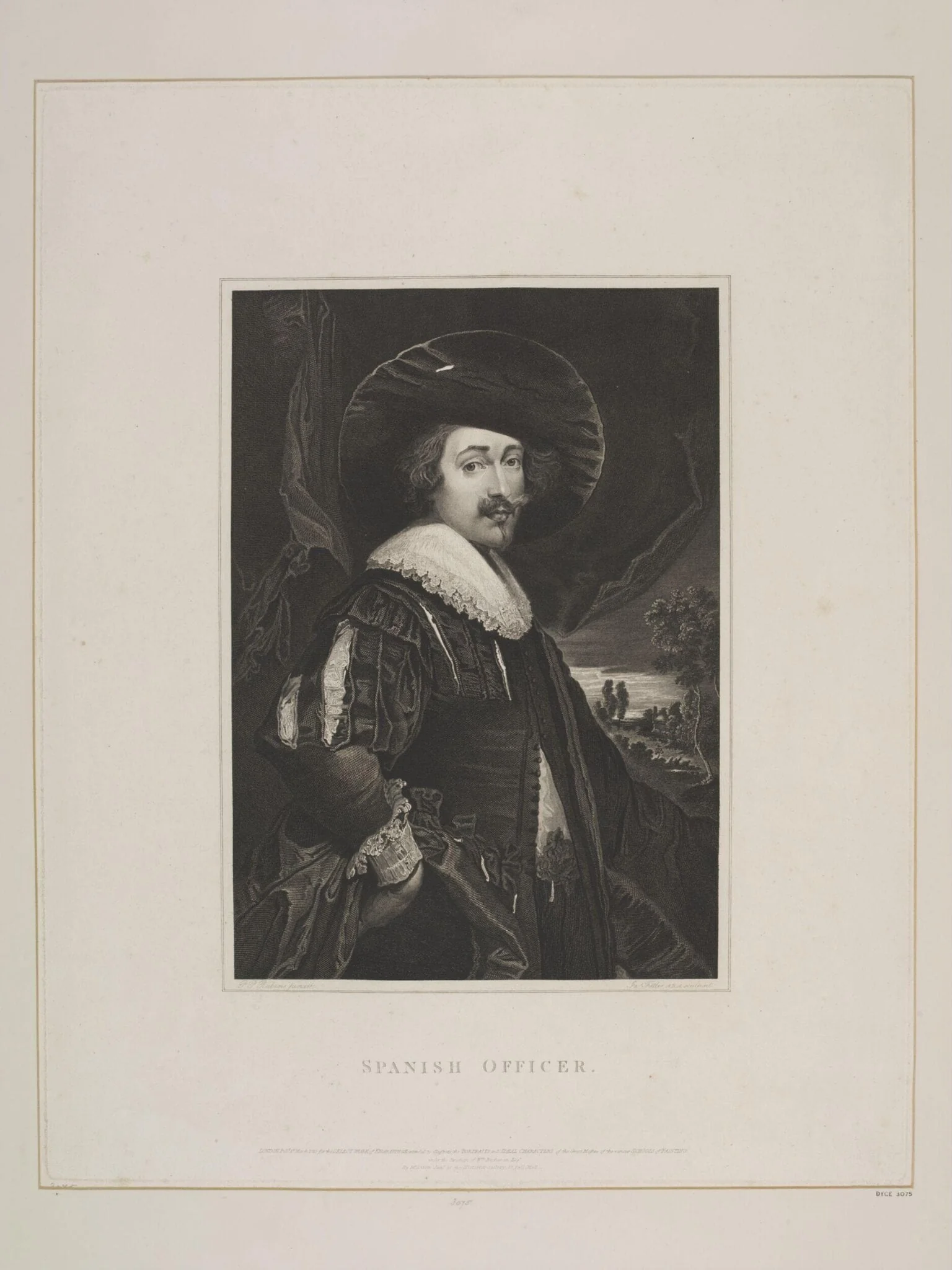 Spanish Officer, by James Fittler, 1850