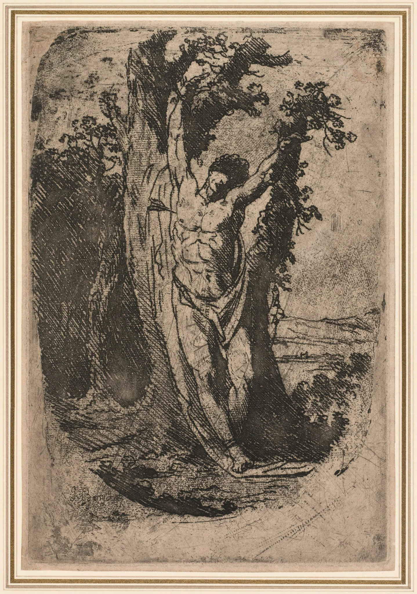 Saint Sebastian, by James Barry, 1776