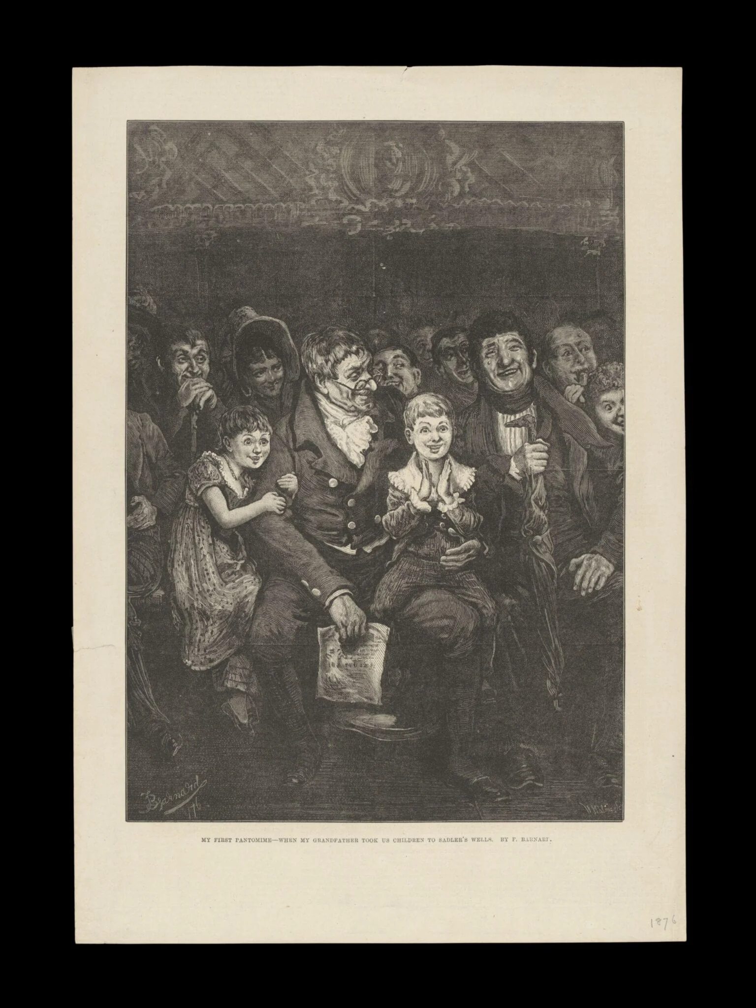 H Beard Print Collection, by F. Barnard, 1876