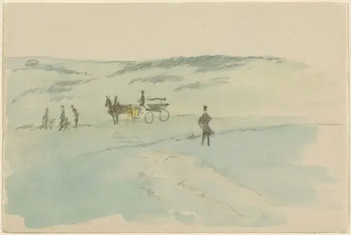 Landscape with Figures and a Carriage