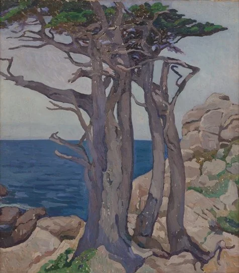 Sentinels, by Anne Bremer, oil, 1917
