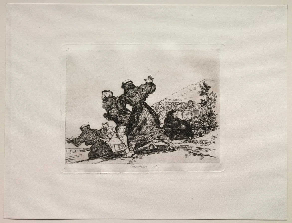 The Horrors of War:  This Too, by Francisco Goya, 1815