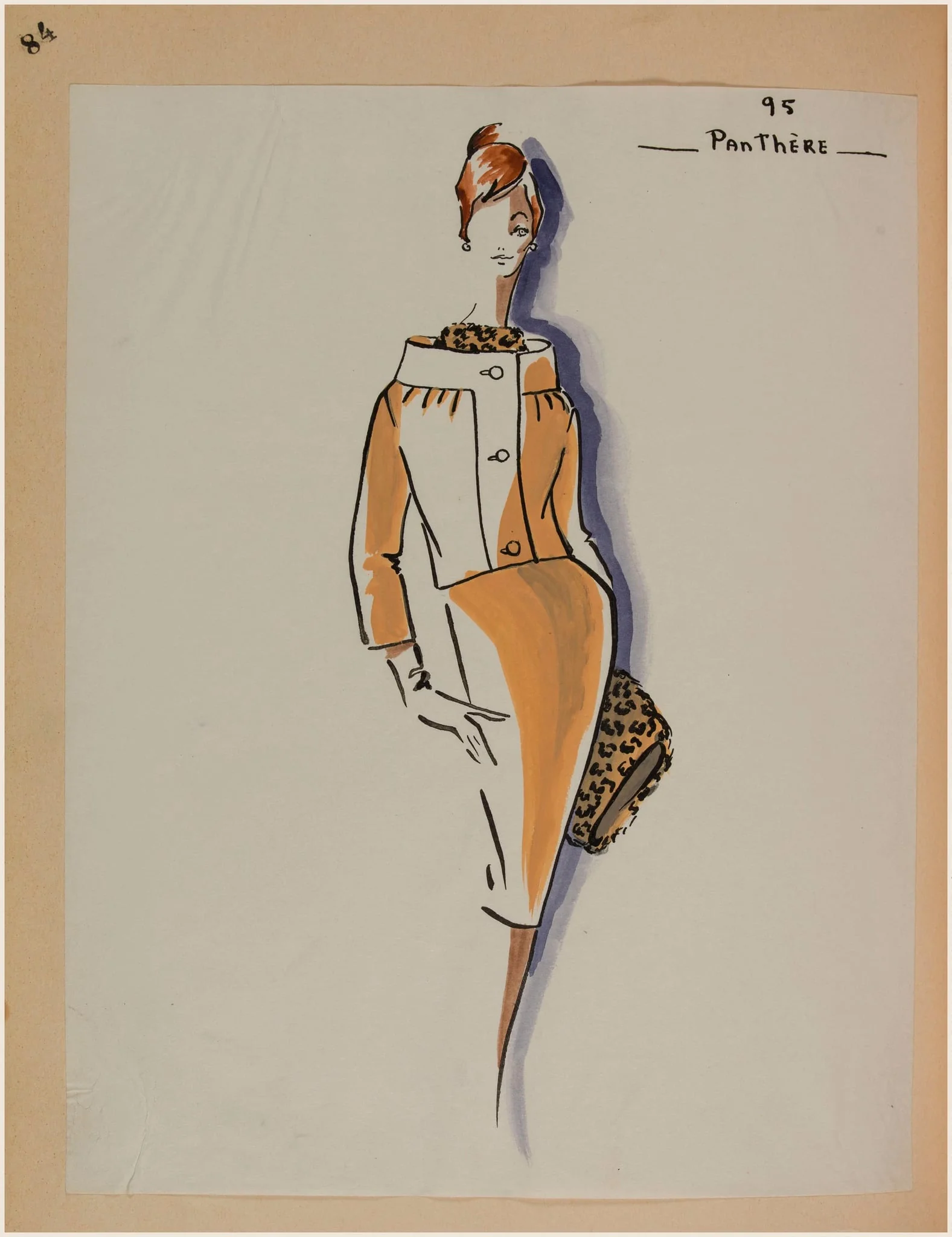 Panthère, by Marie-Louise Carven, 1958