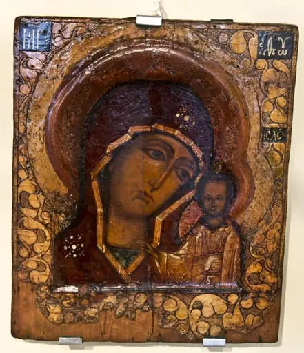 Maica Domnului cu pruncul Kazanskaia, Madona Neagră
