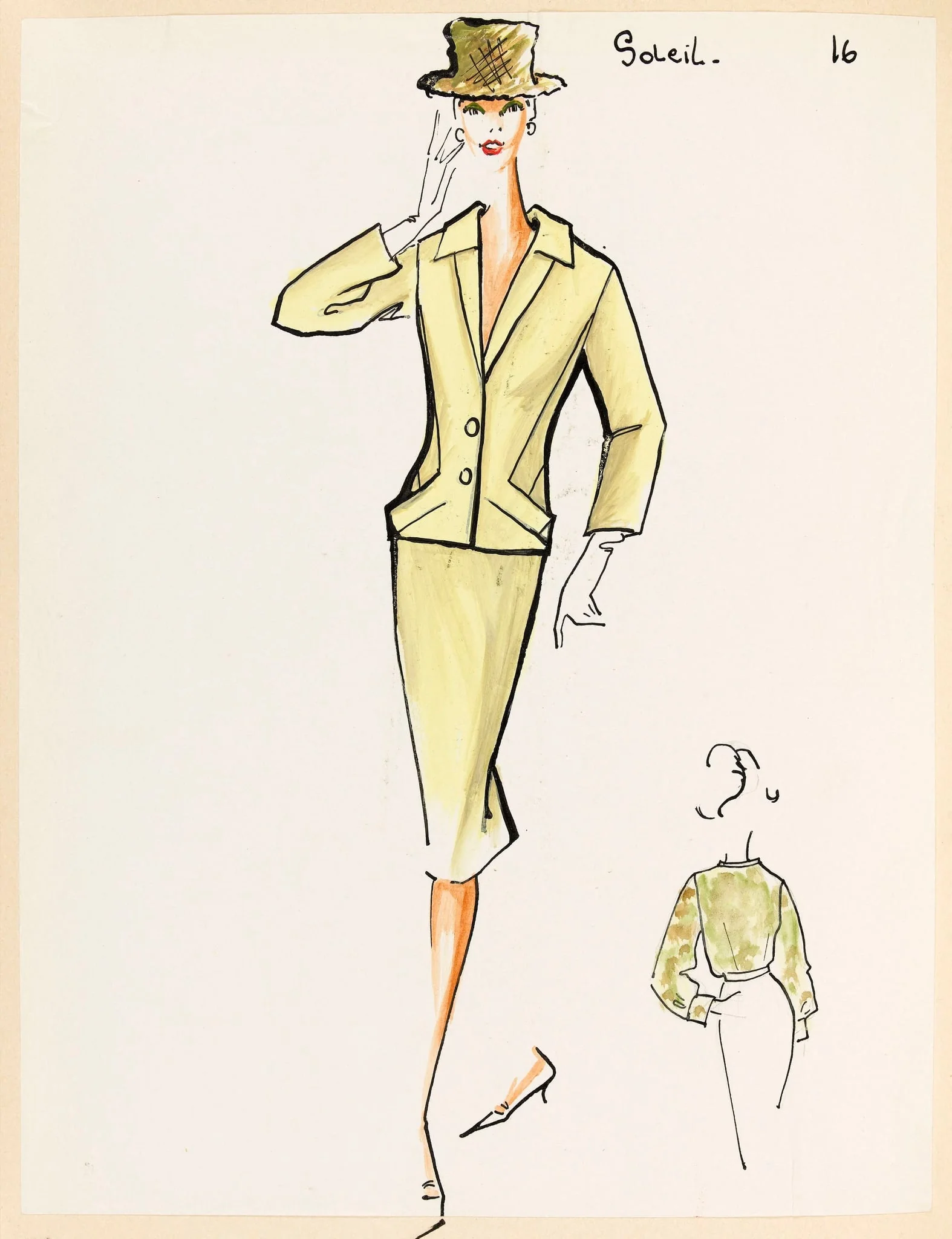 Soleil, by Carven, 1959