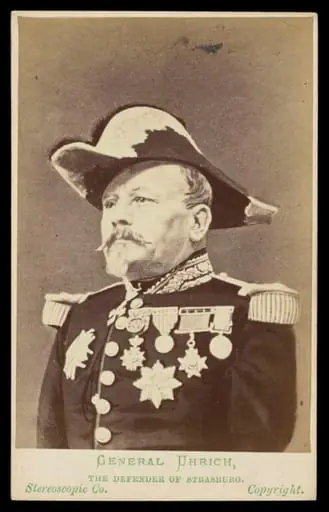 A portrait of 'General Uhrich'