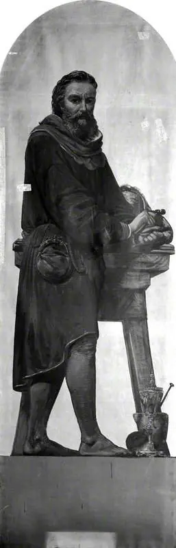 William Torrel (1291–1303) (design for a mosaic in the Victoria and Albert Museum)