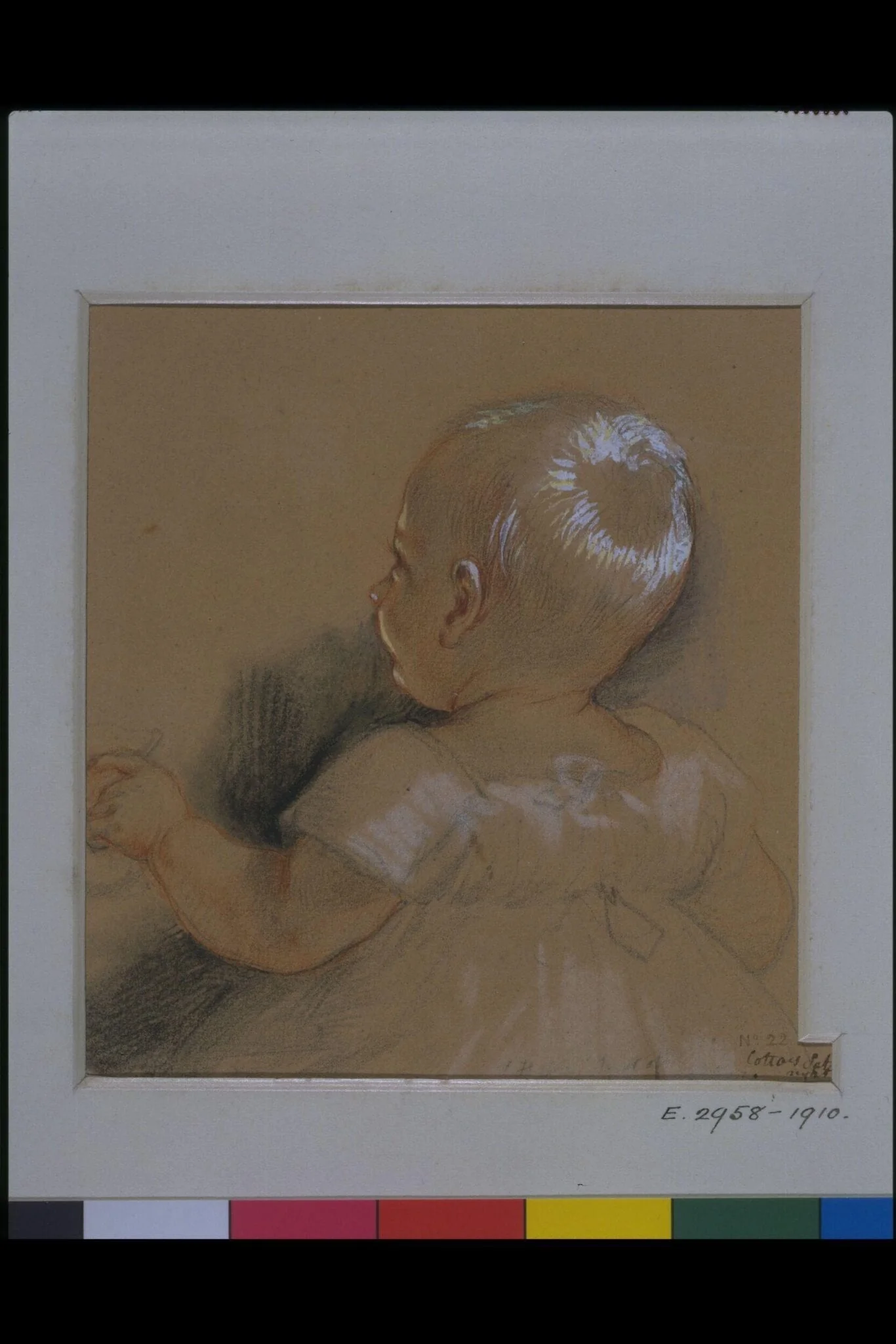 Study for 'The Cottar's Saturday Night', by Charles West Cope, 1850