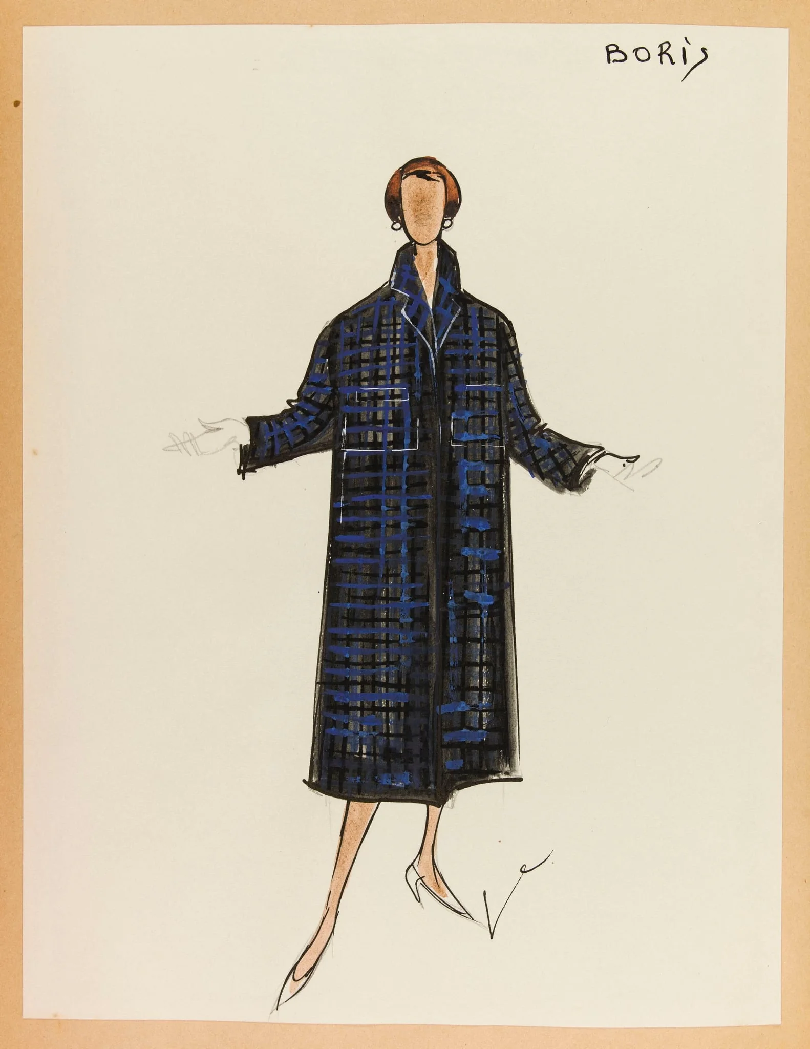 Boris, by Carven, 1955