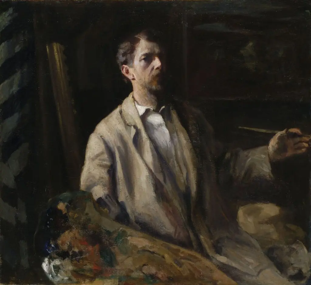Self-portrait (in the Atelier)