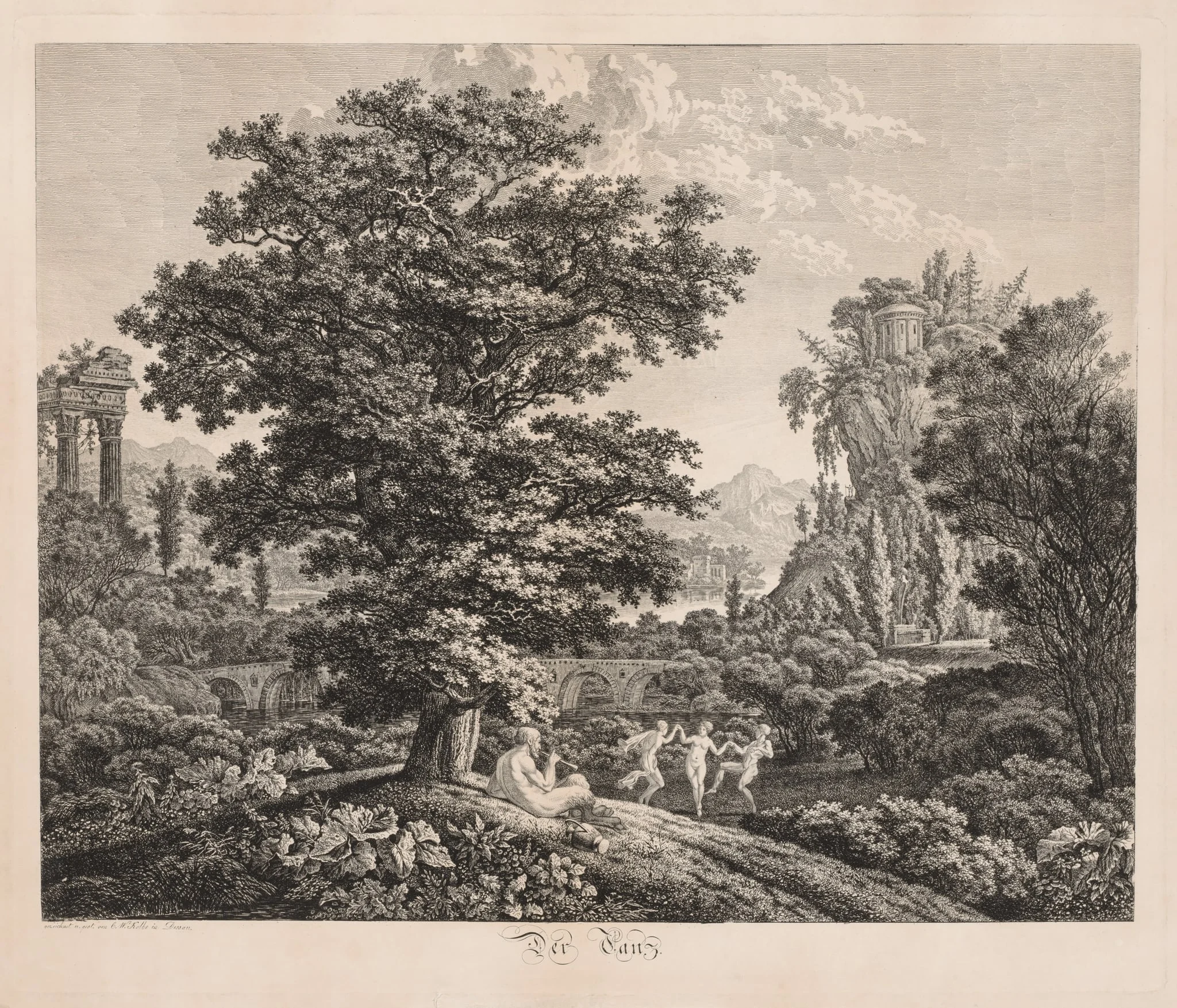 The Dance, by Carl Wilhelm I Kolbe, 1799